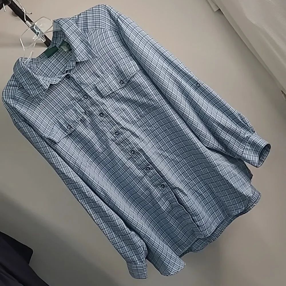 Country Classics by Koret sz 22W ladies button front collared shirt